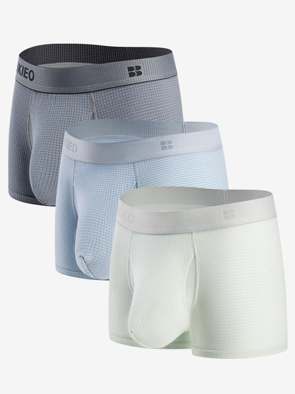 All-Season Comfort Waffle Modal Heupboxers met Dual-C Airflow Pouch